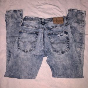 Bleach Washed Styled Jeans